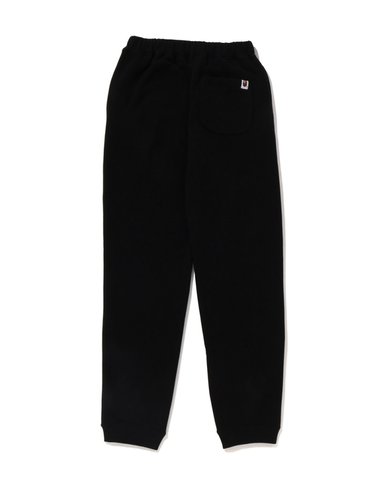 Pantalons Bape College embroidery sweat Jr Noir Enfant | CFY-05091451